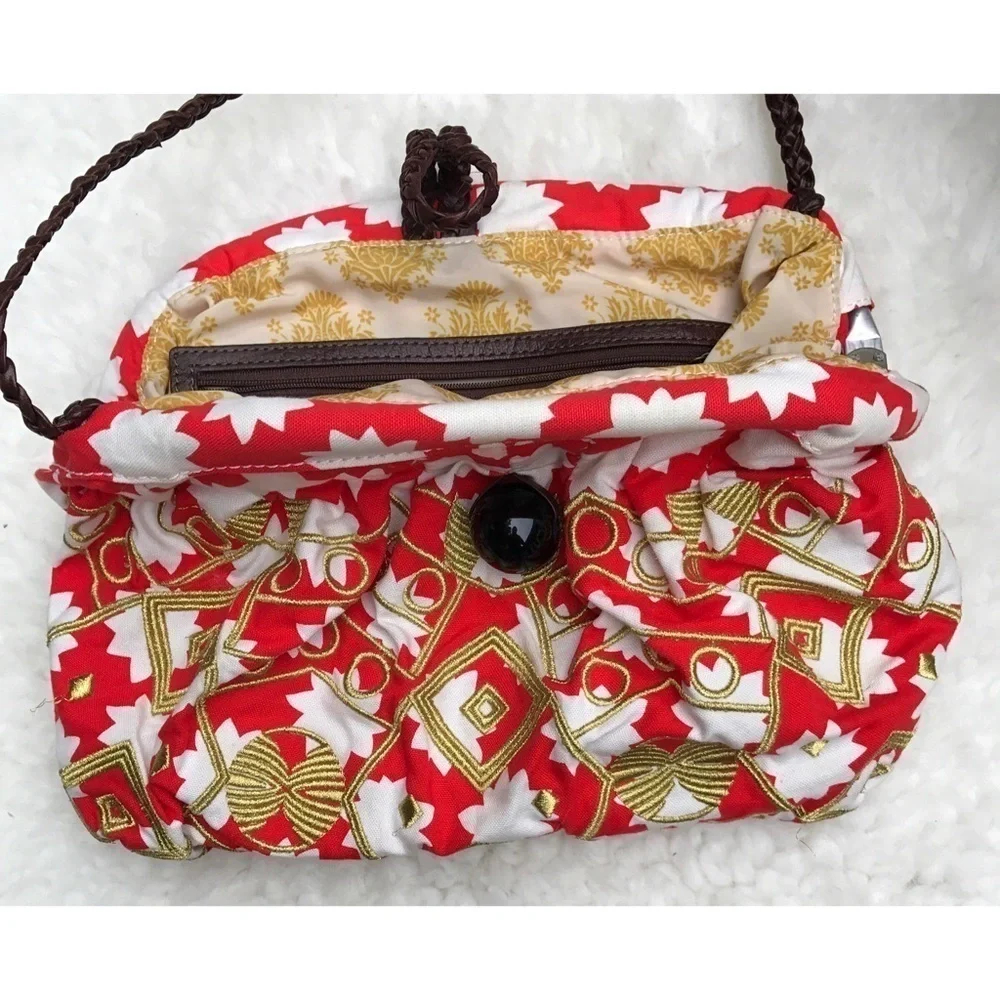 Tracy Reese Embroideries Jungle frame Clutch Bag​​​​​​​